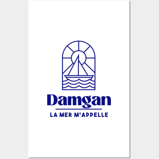 Damgan the sea is calling me - Brittany Morbihan 56 Sea Holidays Beach Posters and Art